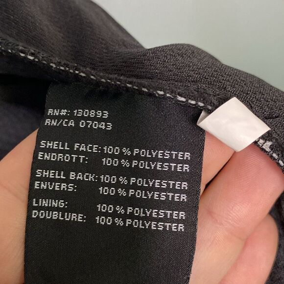 New Balance Gray Full Zip Hooded Jacket Size Medium - Picture 10 of 12